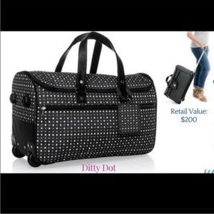 Thirty One Wheels Up Roller Only Duffle Bag Rolling Carry On Luggage
